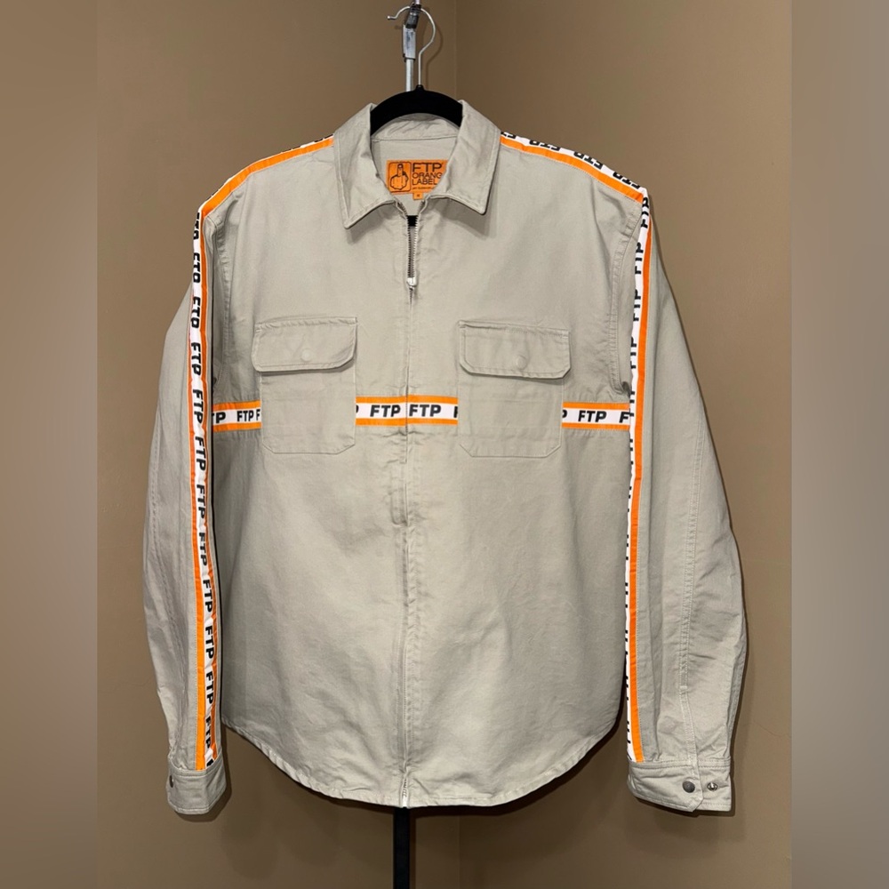 FTP ORANGE LABEL Men’s Zip Up Jacket. Size M.
